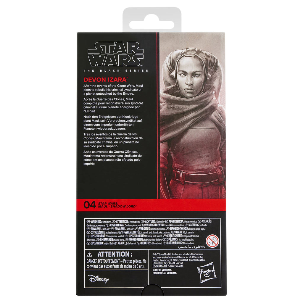 Imagen del producto Star Wars: Maul - Shadow Lord figura de acción Black Series