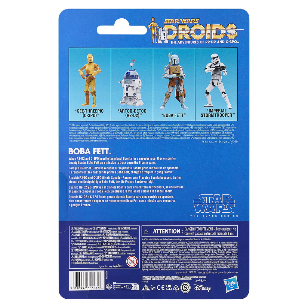 Imagen del producto Figura de acción Black Series Boba Fett Star Wars: Droids 15 cm