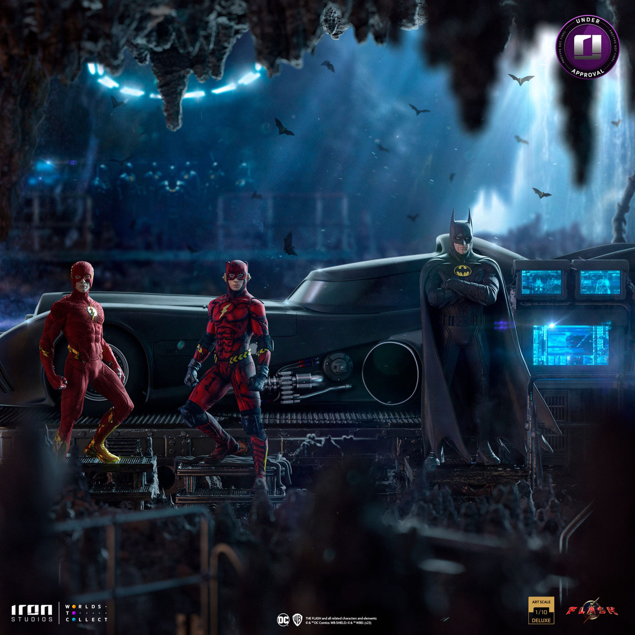 Imagen del producto Estatua Deluxe DC Comics Art Scale 1/10 The Flash Movie
