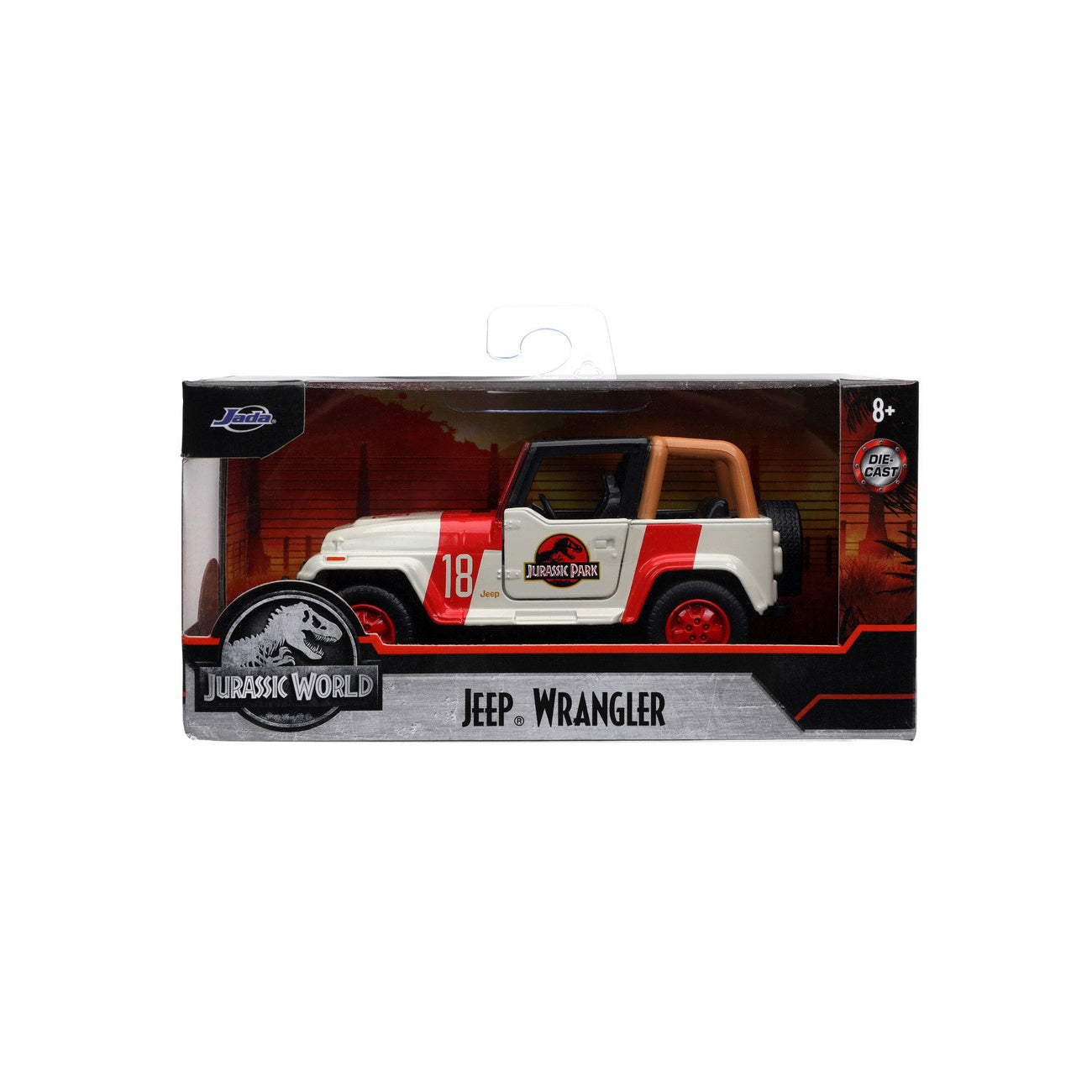 Imagen del producto Jurassic World Modelo Diecast 1/32 Jeep Wrangler