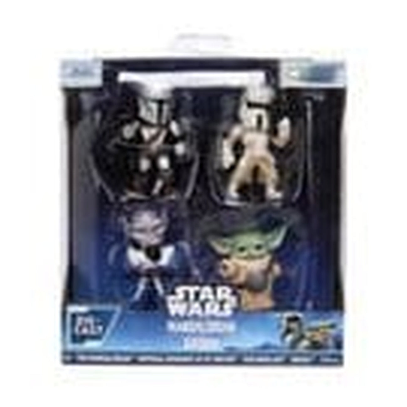 Imagen del producto Star Wars Minifiguras Pack de 4 Wave 2 6,5 cm
