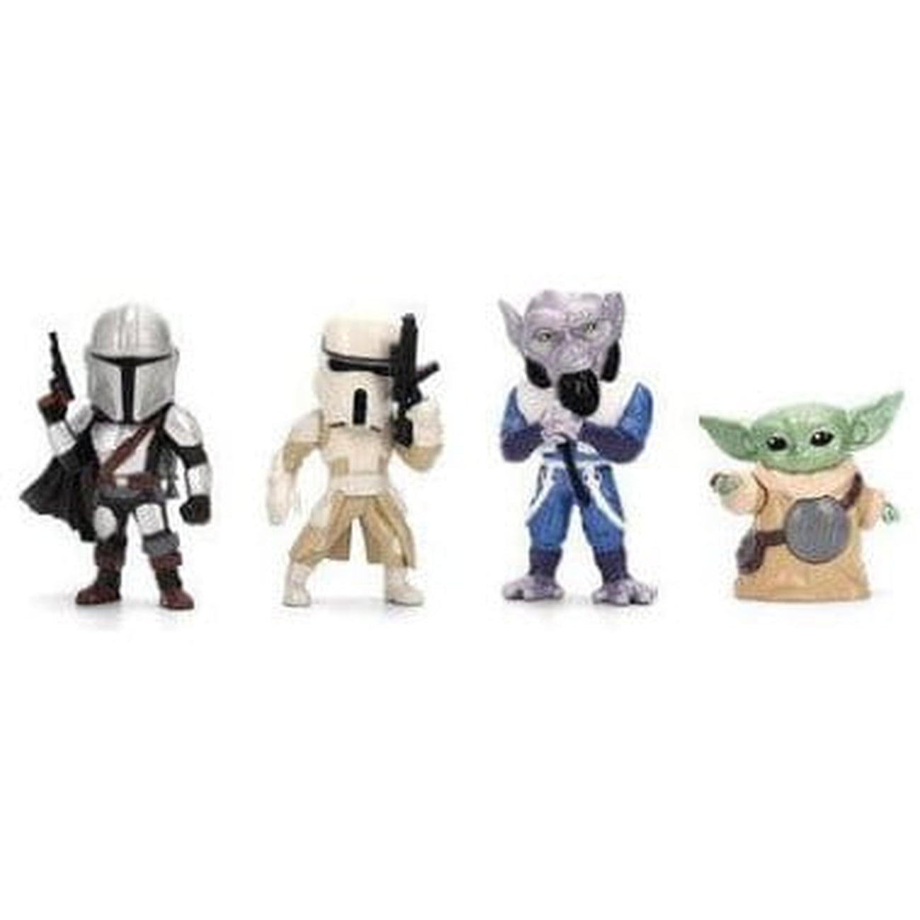 Imagen del producto Star Wars Minifiguras Pack de 4 Wave 2 6,5 cm
