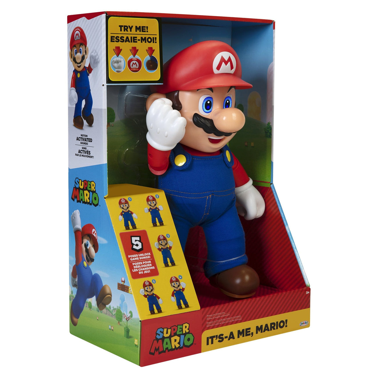Imagen del producto Figura de Acción Parlante Super Mario It's-A Me! Mario 36 cm