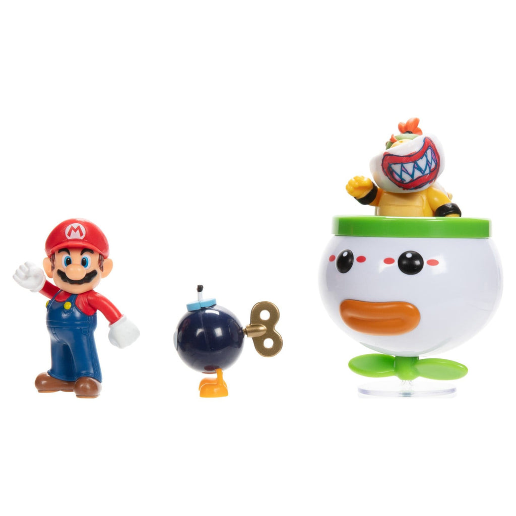 Imagen del producto World of Nintendo Pack de 2 minifiguras Mario y Bowser Jr.