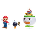 Imagen del producto World of Nintendo Pack de 2 minifiguras Mario y Bowser Jr.