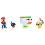 Imagen del producto World of Nintendo Pack de 2 minifiguras Mario y Bowser Jr.