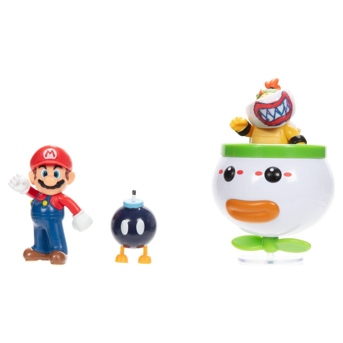 Imagen del producto World of Nintendo Pack de 2 minifiguras Mario y Bowser Jr.