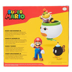 Imagen del producto World of Nintendo Pack de 2 minifiguras Mario y Bowser Jr.