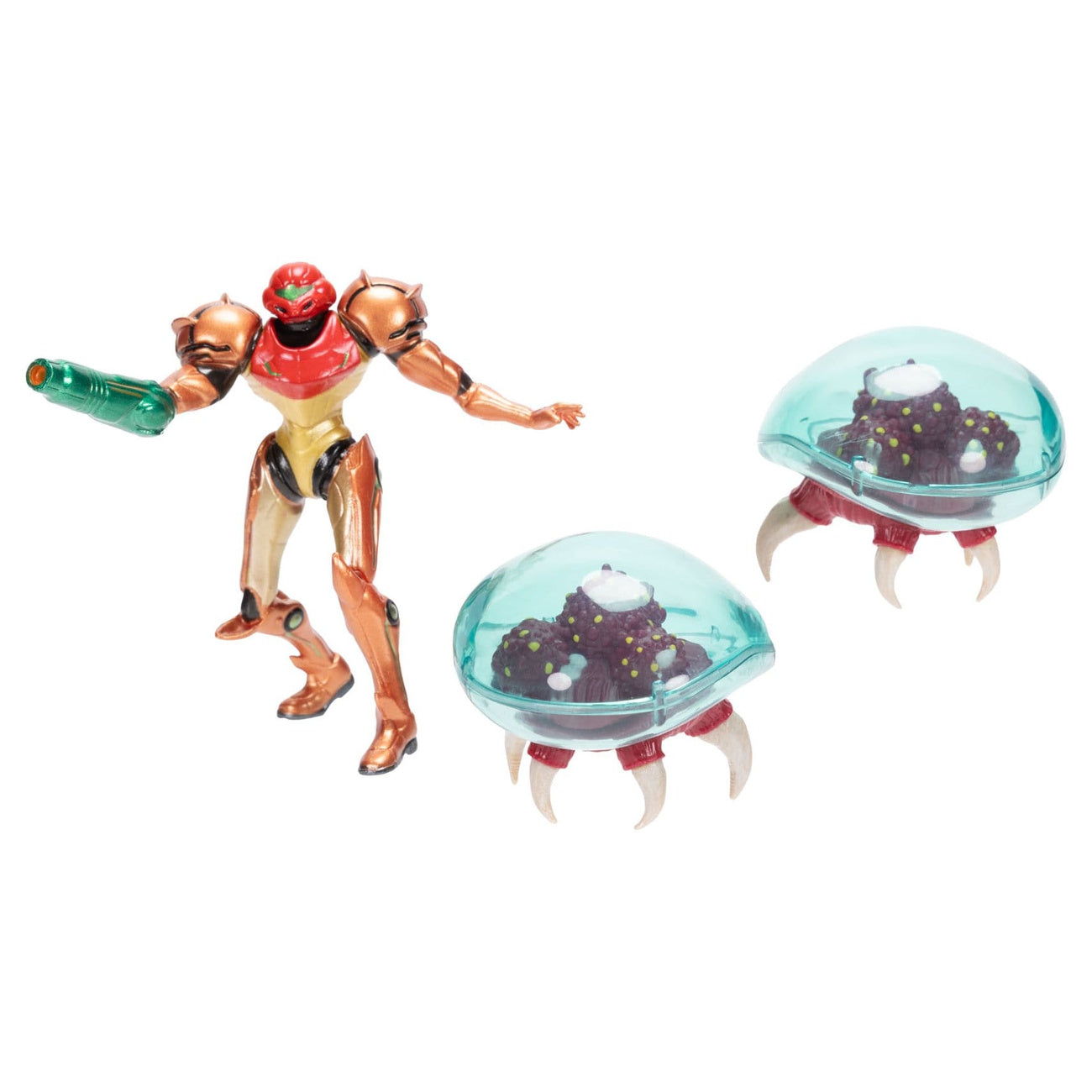 Imagen del producto World of Nintendo Metroid Pack de 3 minifiguras Samus Bounty