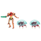 Imagen del producto World of Nintendo Metroid Pack de 3 minifiguras Samus Bounty