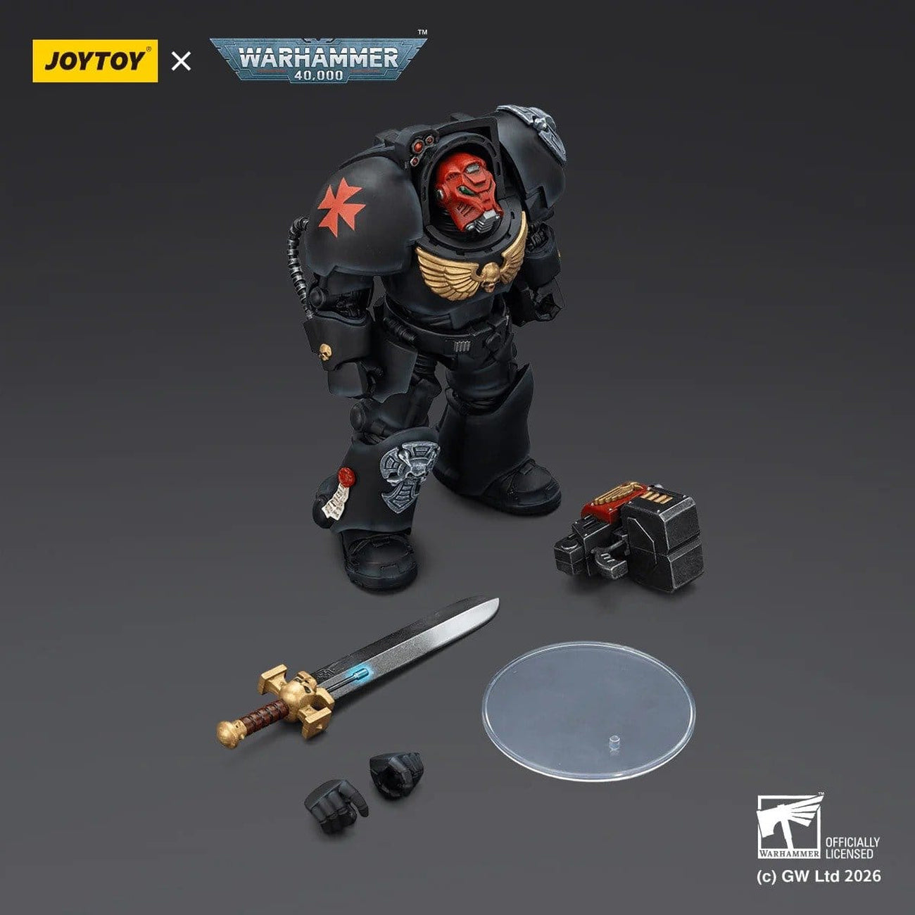 Imagen del producto Figura articulada Warhammer 40.000 Black Templars Terminator 1