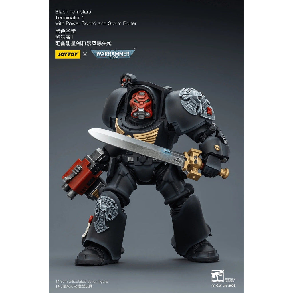 Imagen del producto Figura articulada Warhammer 40.000 Black Templars Terminator 1
