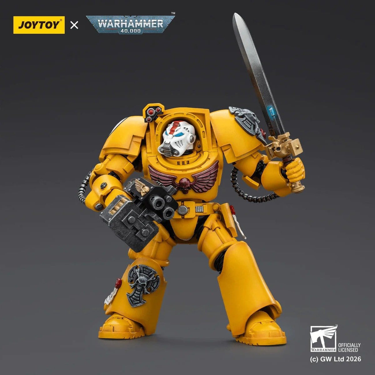 Imagen del producto Figura de acción Warhammer 40,000 Imperial Fists Terminator 1
