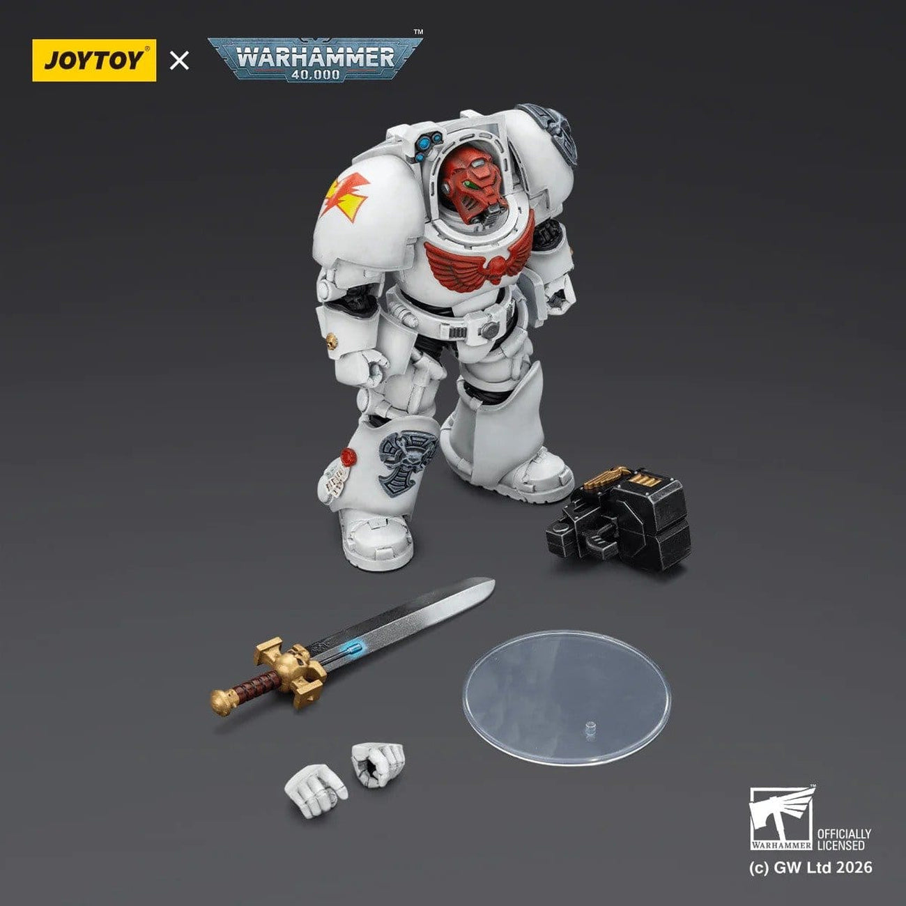 Imagen del producto Figura de acción Warhammer 40,000 White Scars Terminator 1 with