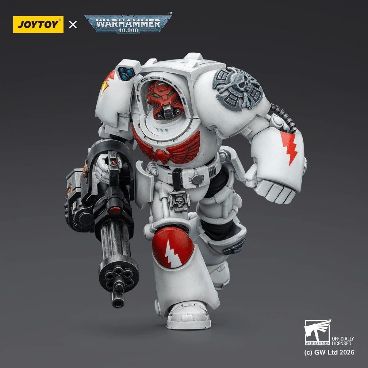 Product image Warhammer 40,000 White Scars Terminator 3 with Action Figure