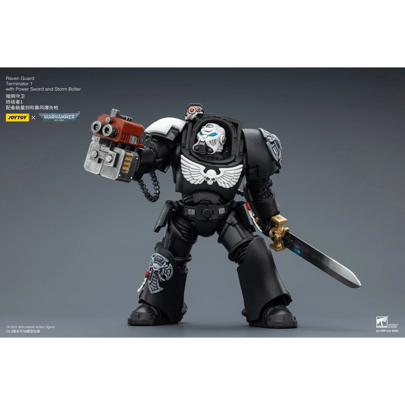 Imagen del producto Figura de acción Warhammer 40.000 Raven Guard Terminator 1 con