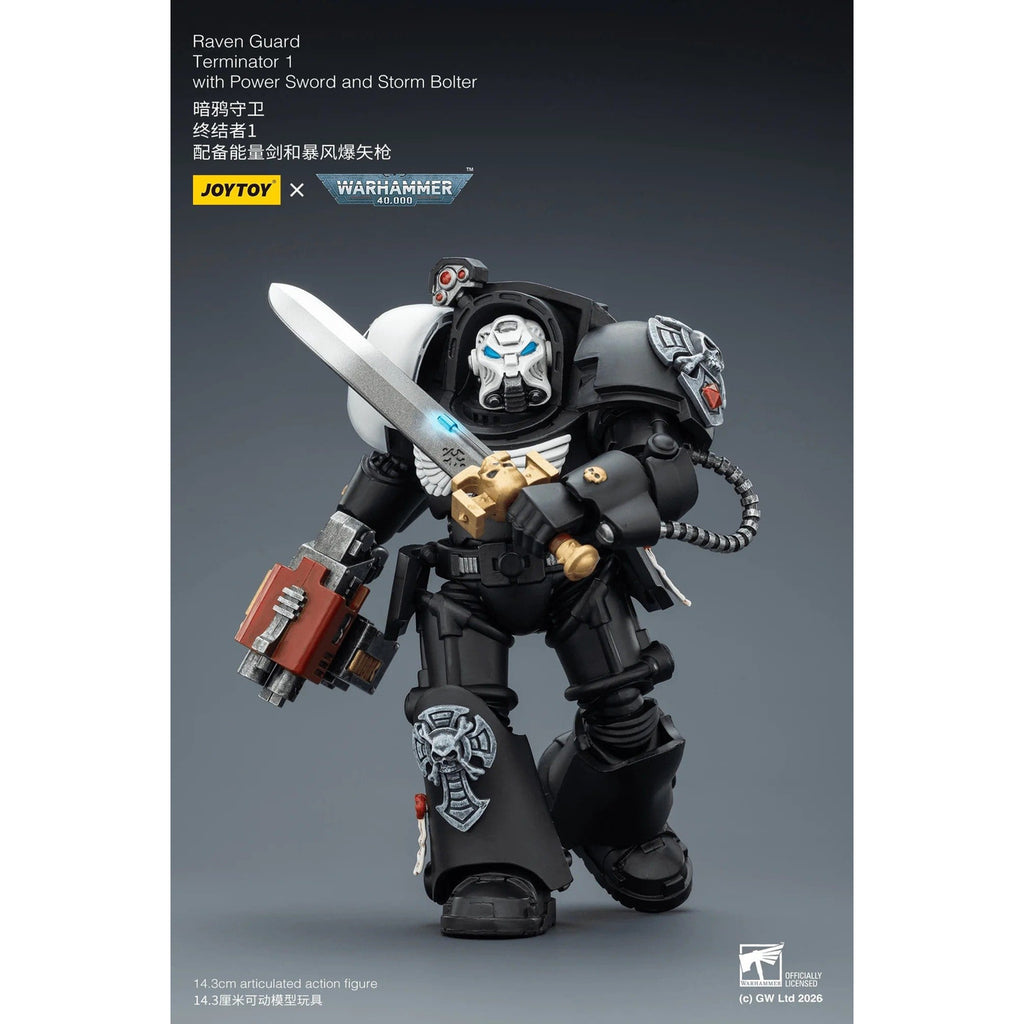 Imagen del producto Figura de acción Warhammer 40.000 Raven Guard Terminator 1 con