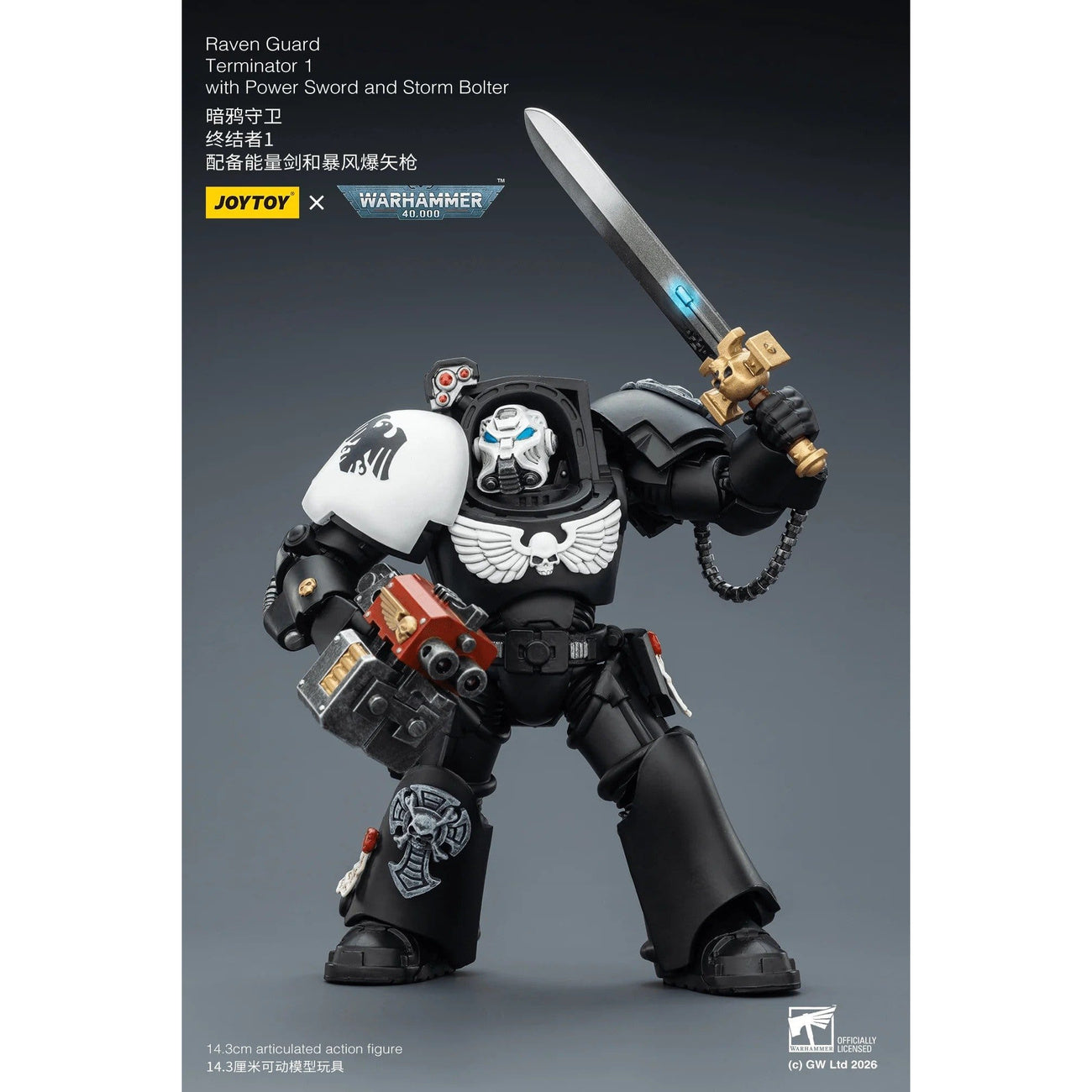 Imagen del producto Figura de acción Warhammer 40.000 Raven Guard Terminator 1 con