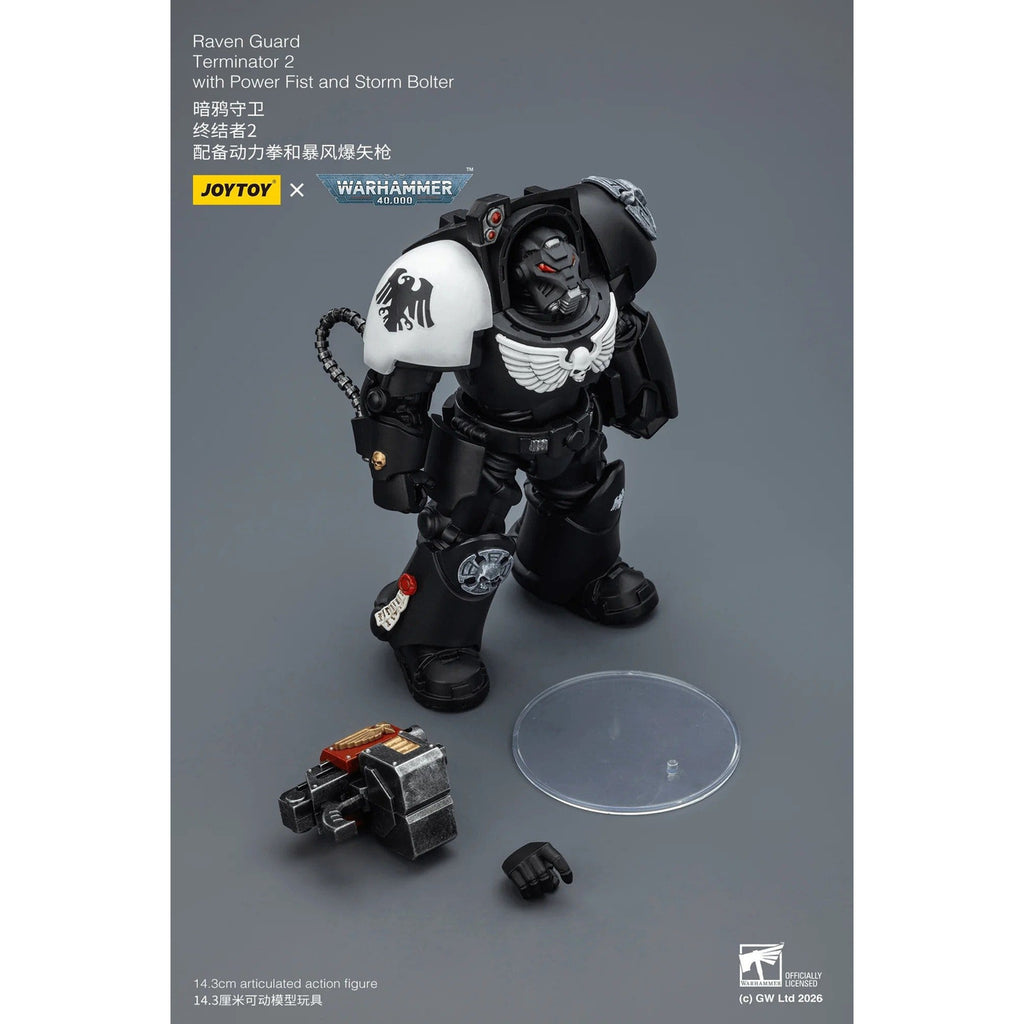 Product image Warhammer 40,000 Raven Guard Terminator 2 with Action Figure