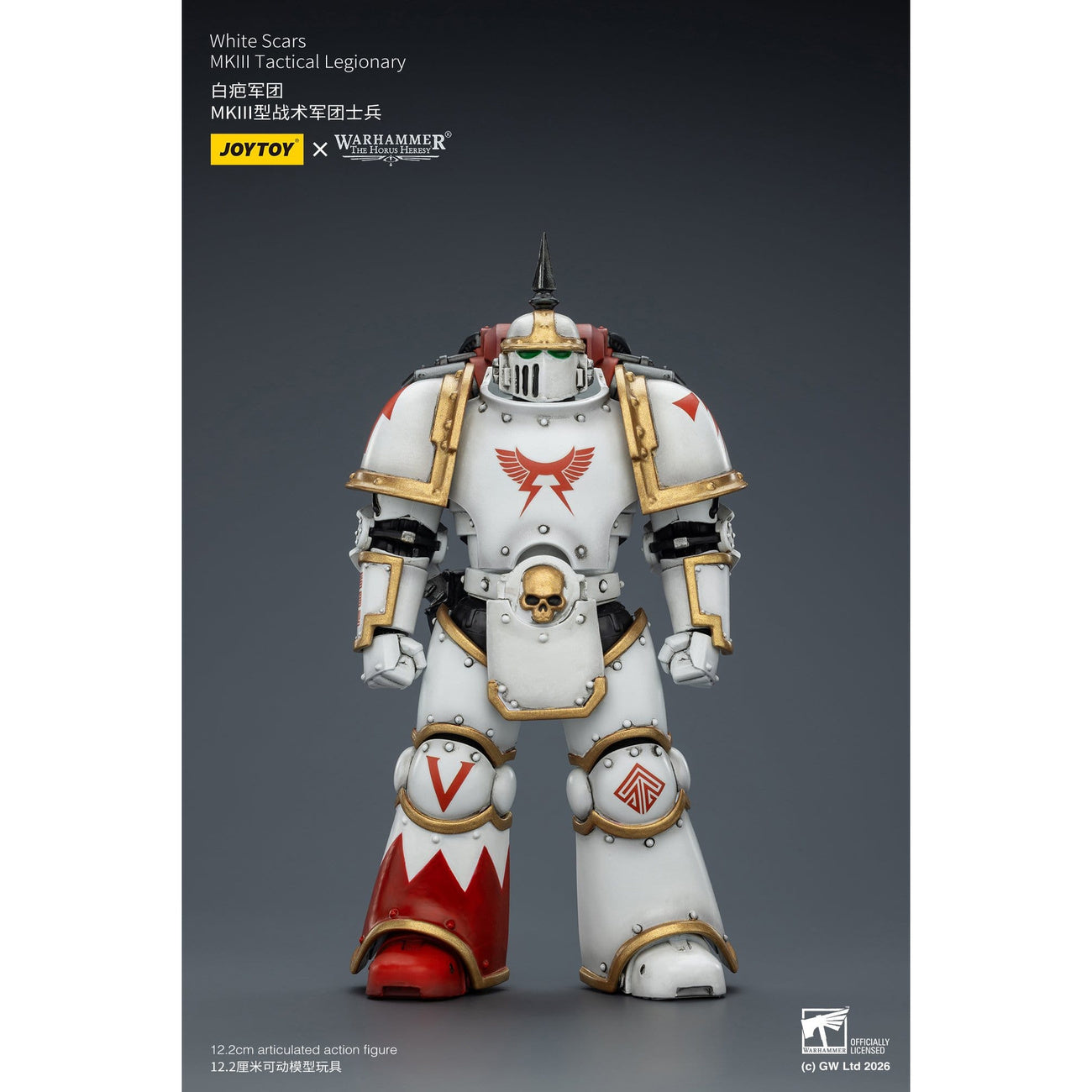 Imagen del producto Figura de acción Warhammer The Horus Heresy White Scars MKIll