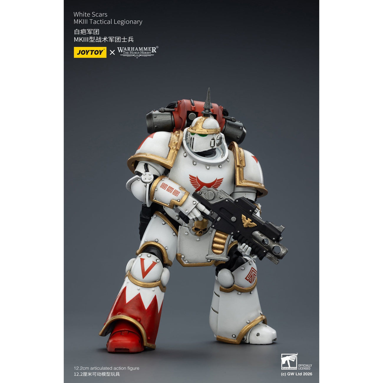 Imagen del producto Figura de acción Warhammer The Horus Heresy White Scars MKIll