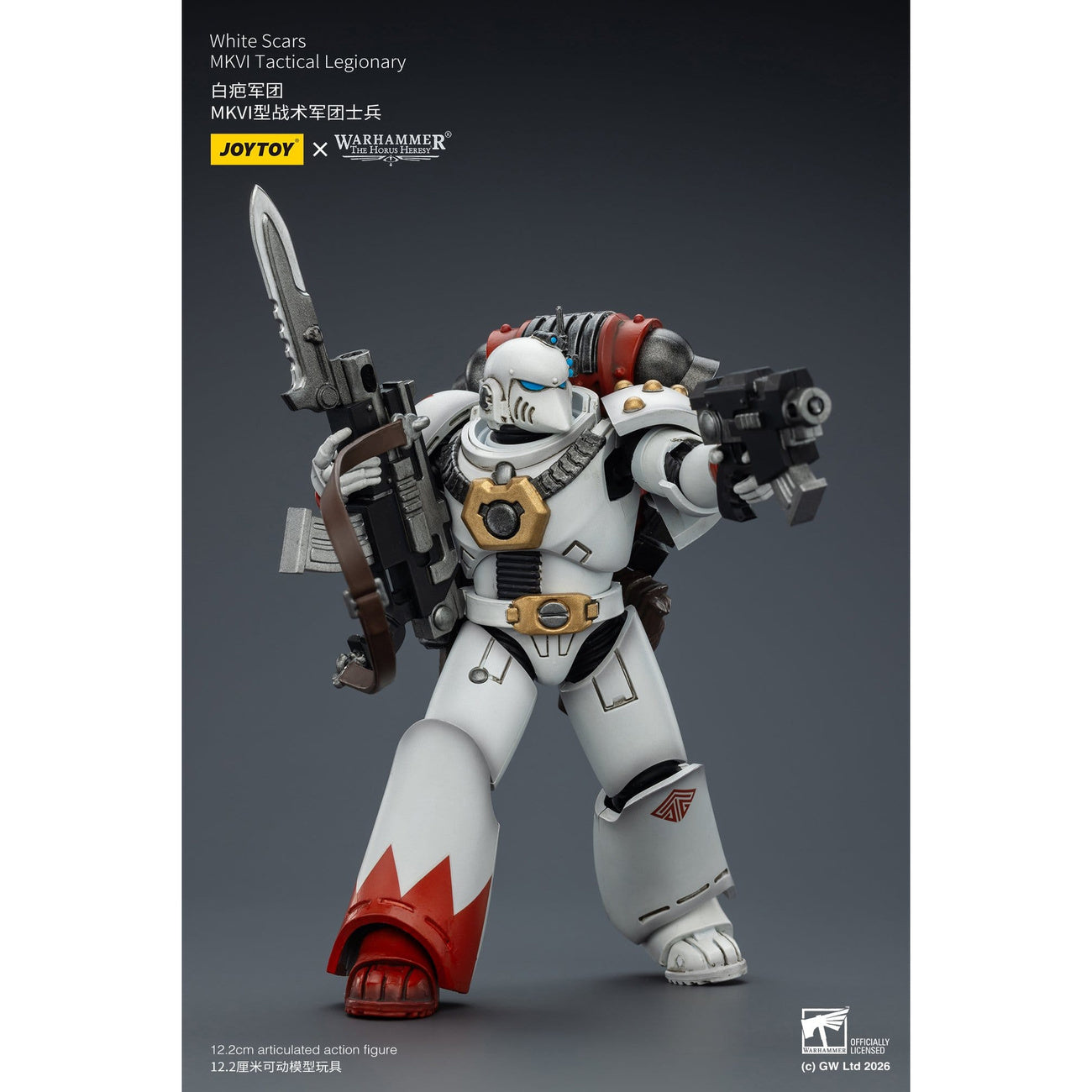 Imagen del producto Figura de acción Warhammer The Horus Heresy White Scars MKVI