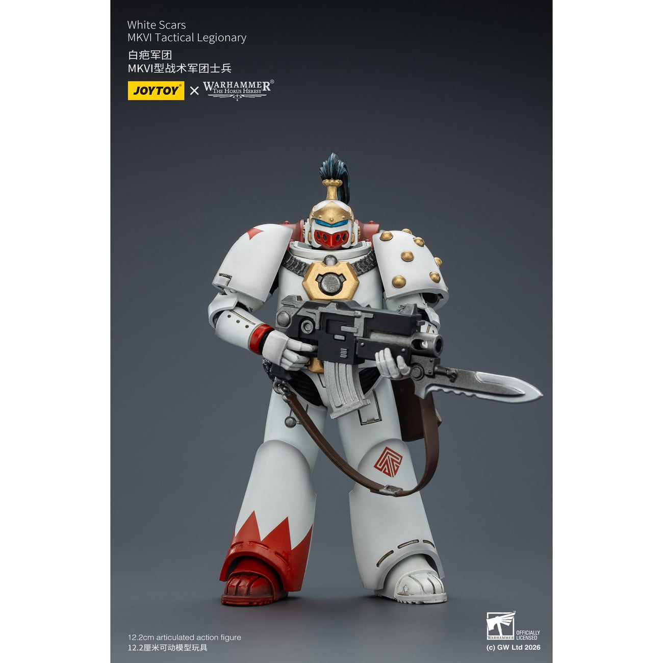 Imagen del producto Figura de acción Warhammer The Horus Heresy White Scars MKVI