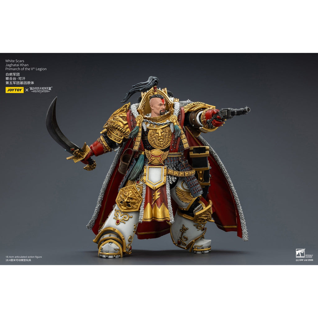 Imagen del producto Figura de acción Warhammer The Horus Heresy White Scars Jaghatai