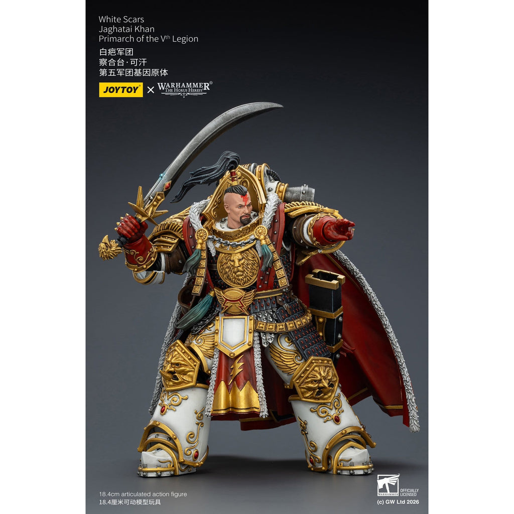Imagen del producto Figura de acción Warhammer The Horus Heresy White Scars Jaghatai