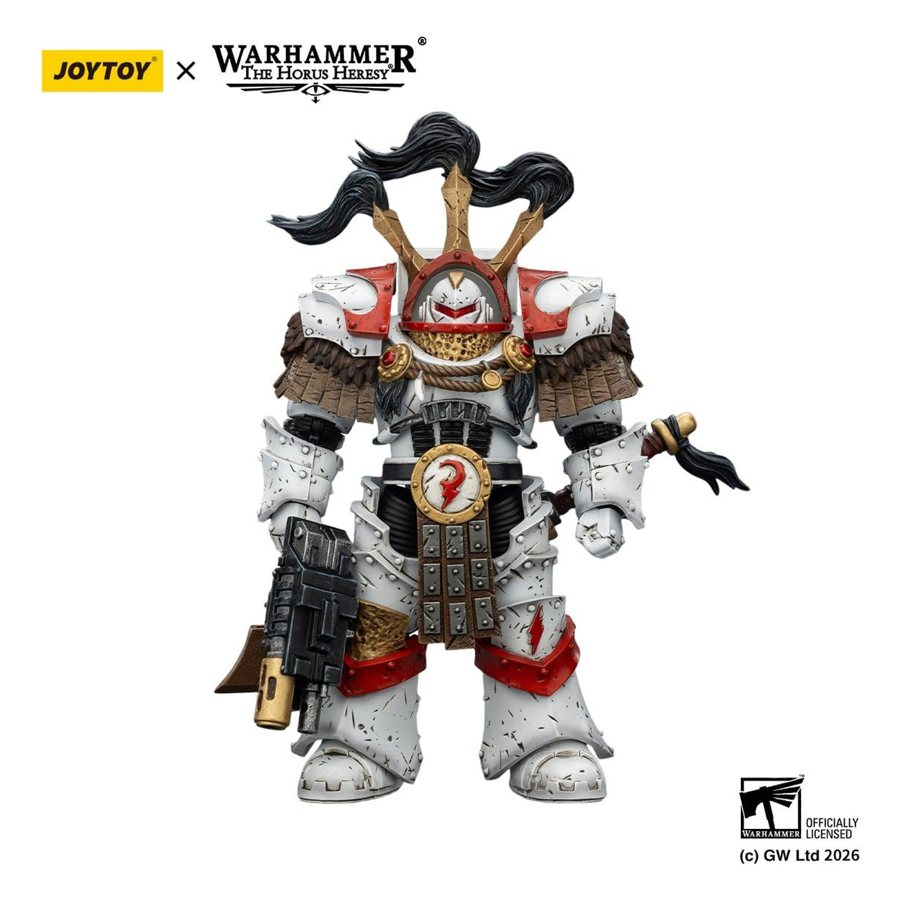 Imagen del producto Figura de acción Warhammer 40.000 White Scars Legion Praetor en
