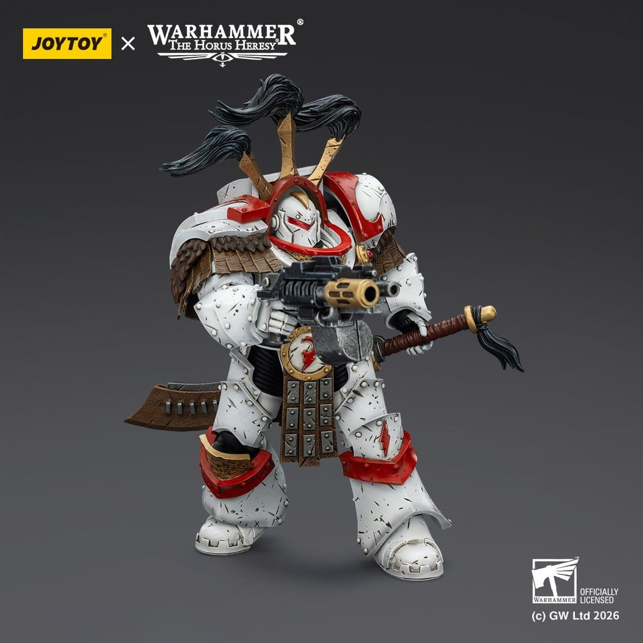 Imagen del producto Figura de acción Warhammer 40.000 White Scars Legion Praetor en