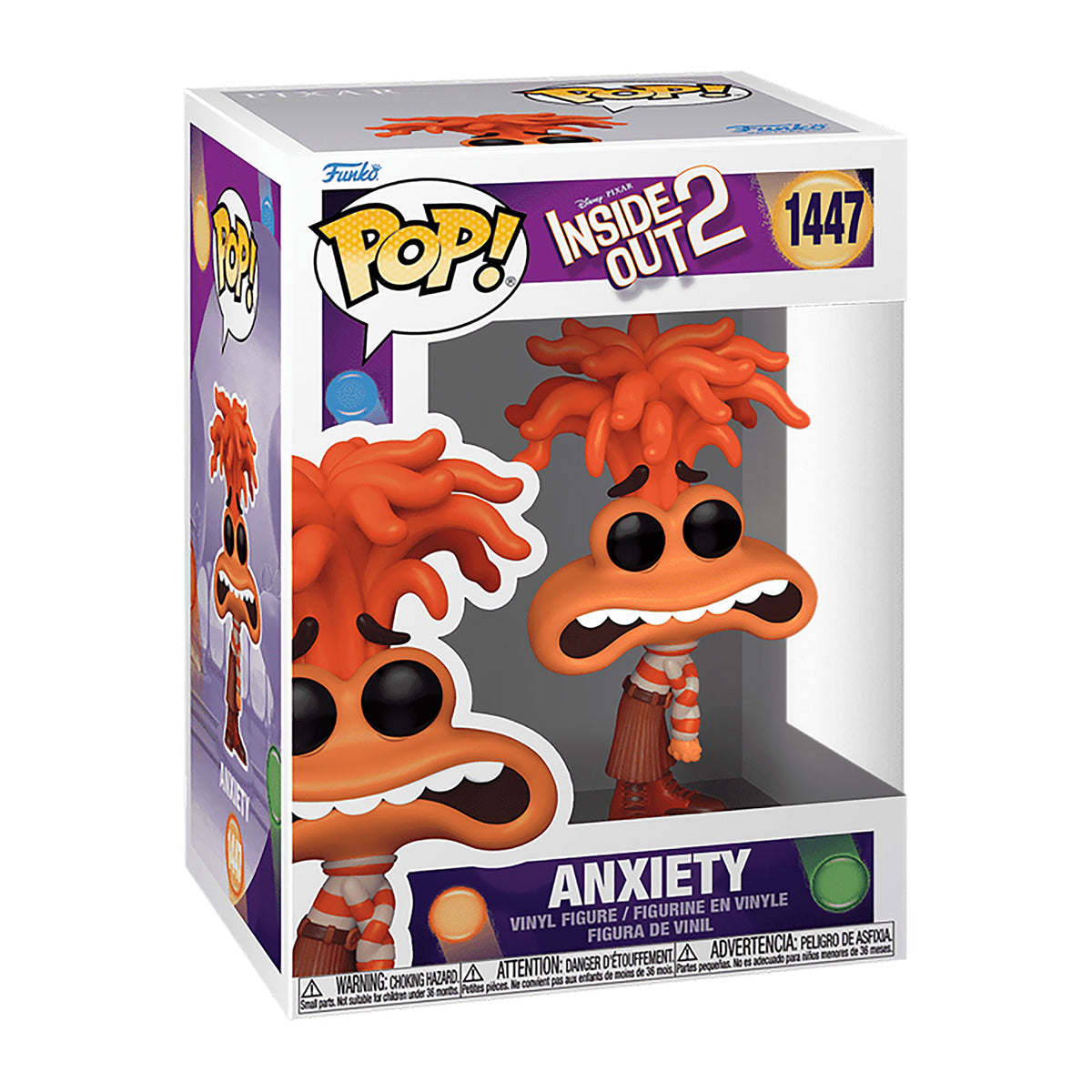 Imagen del producto Del revés - Figura Funko Pop Ansiedad