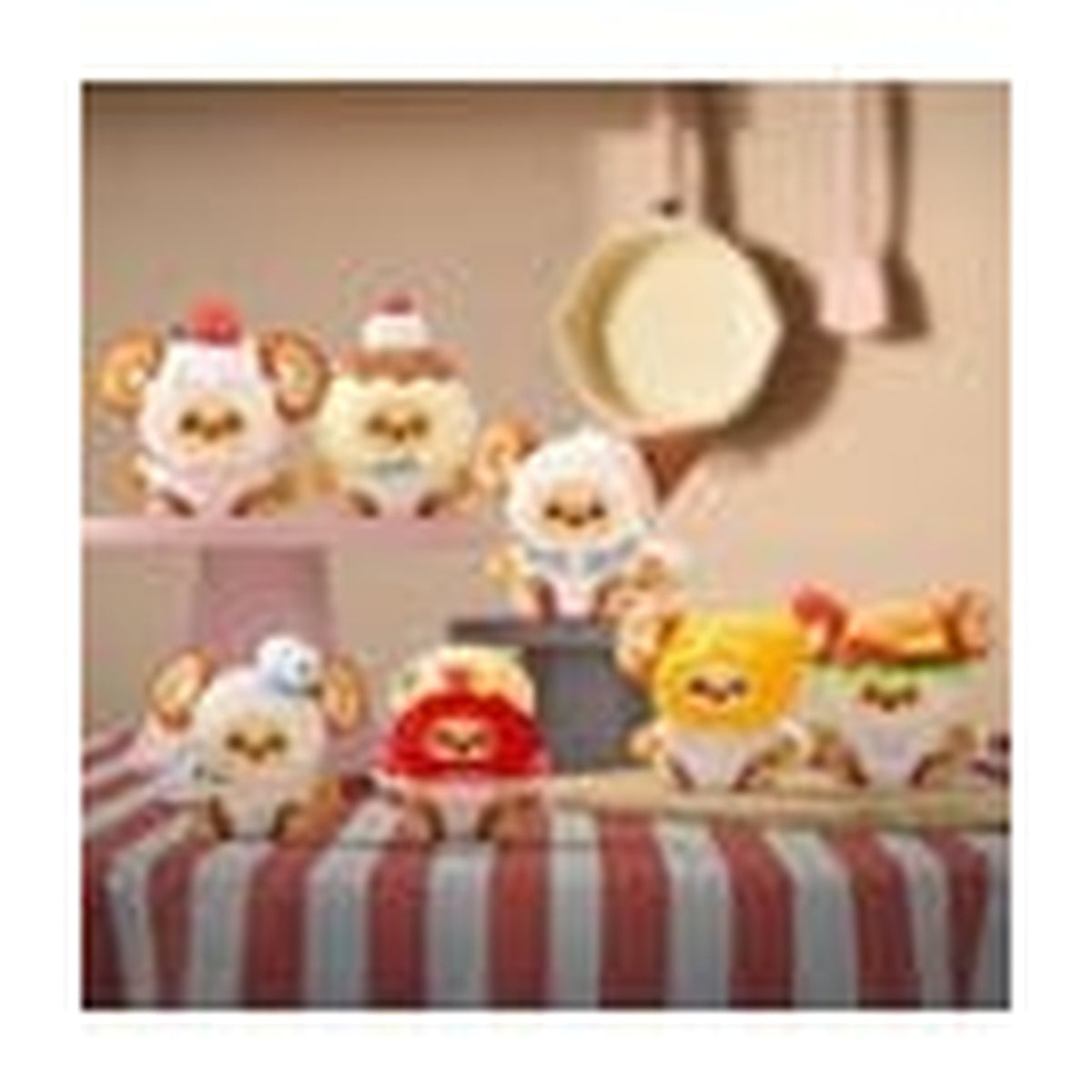 Product image Jayshoo - One Bite no End Mystery Plush Keychain