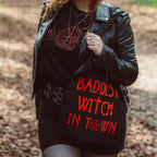 Imagen del producto Bolsa de tela Baddest Witch in Town para fans de American Horror Story