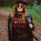 Imagen del producto Camiseta Baddest Witch in Town para fans de American Horror Story