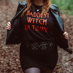 Imagen del producto Camiseta Baddest Witch in Town para fans de American Horror Story