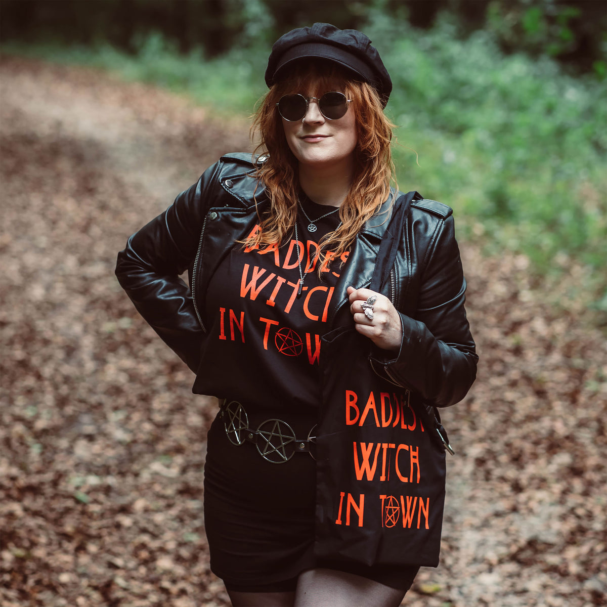 Imagen del producto Camiseta Baddest Witch in Town para fans de American Horror Story