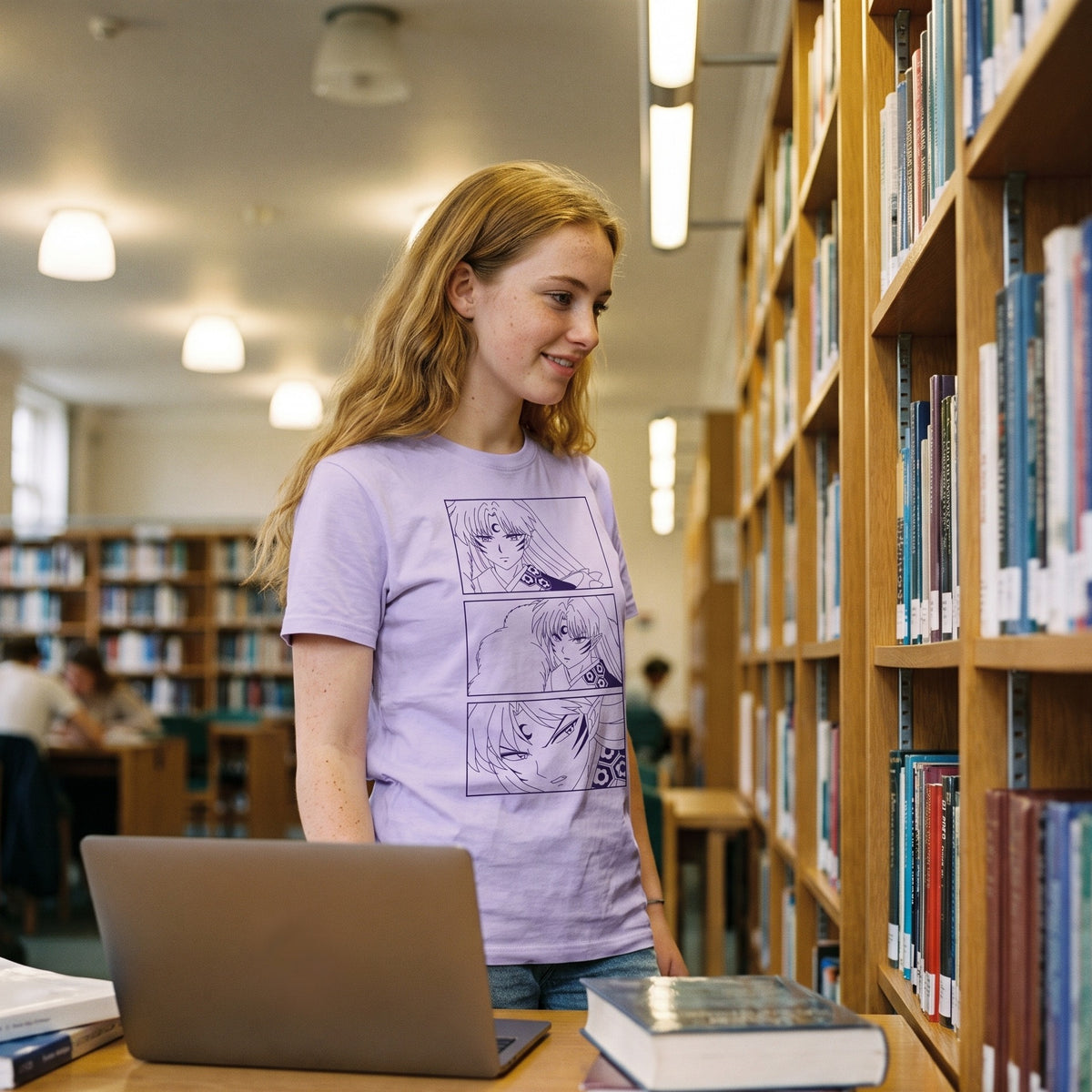 Imagen del producto Camiseta Sesshomaru para fans de InuYasha