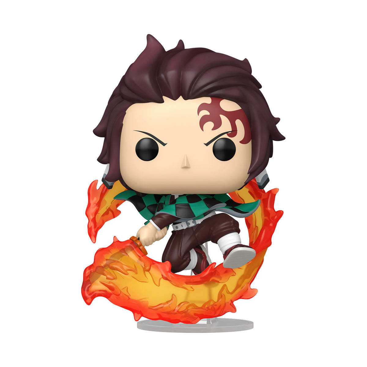 Imagen del producto Demon Slayer - Figura Funko Pop de Tanjiro Kamado con espada de llamas