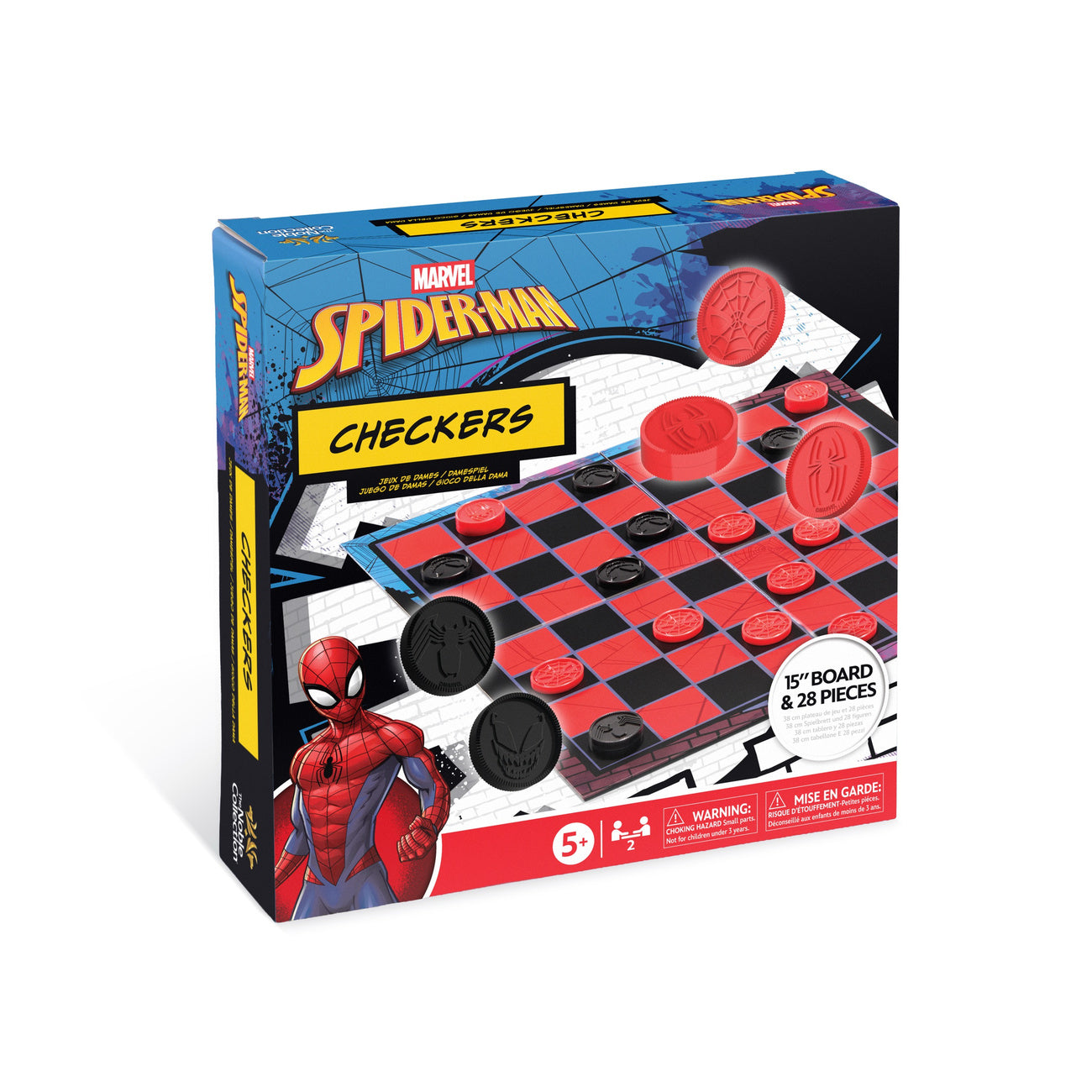 Imagen del producto Spider-Man - Juego de ajedrez Checkers