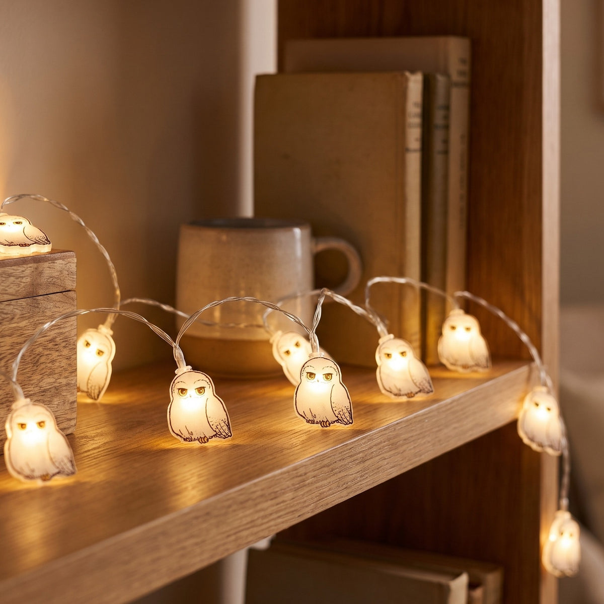 Imagen del producto Harry Potter - Guirnalda de luces Hedwig