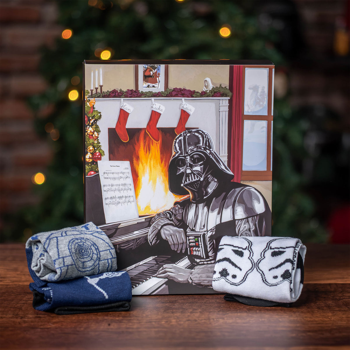 Imagen del producto Star Wars - Calendario de Adviento de calcetines Darth Vader - 40-46