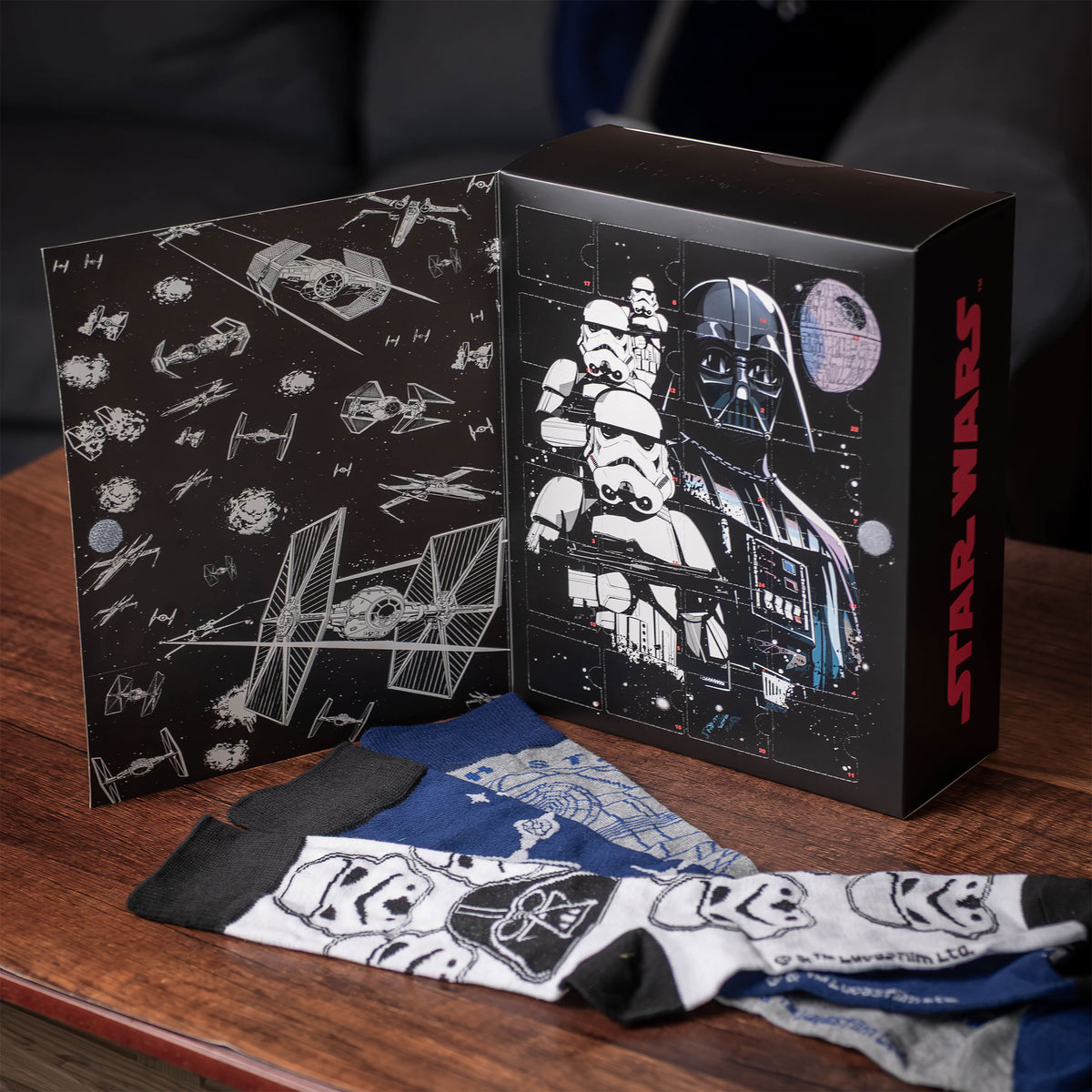 Imagen del producto Star Wars - Calendario de Adviento de calcetines Darth Vader - 40-46