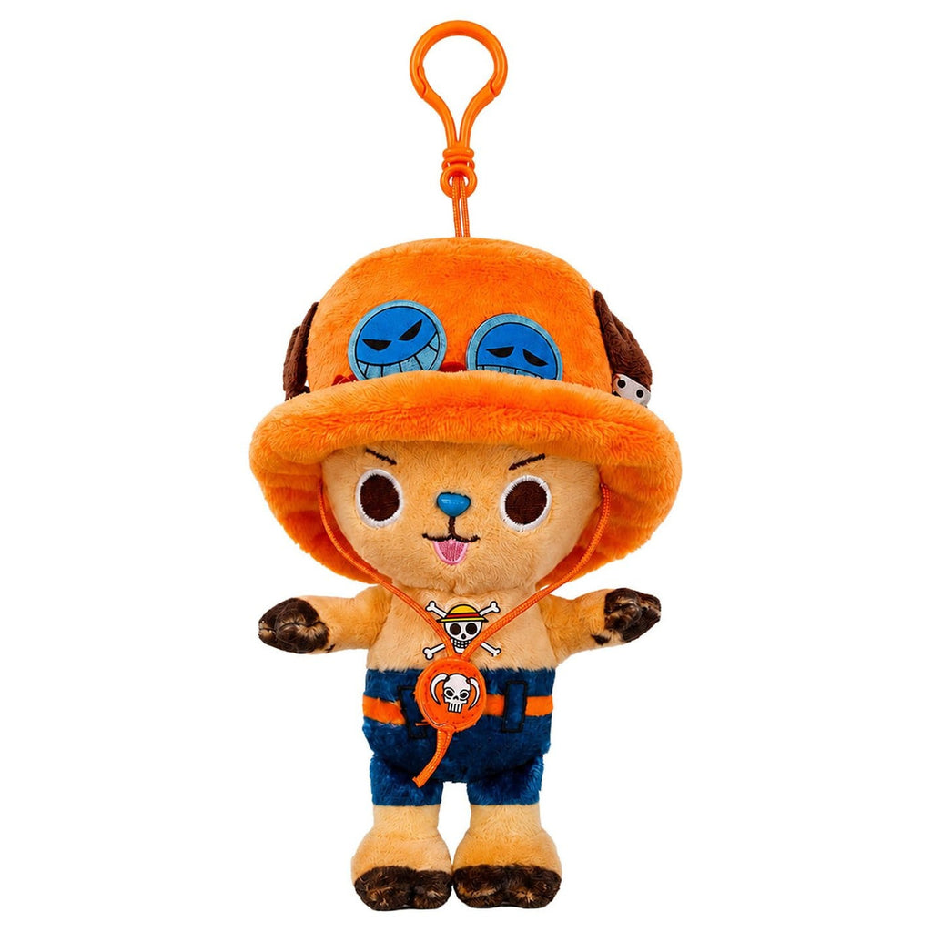 Imagen del producto Llavero misterioso con clip para bolso de peluche One Piece