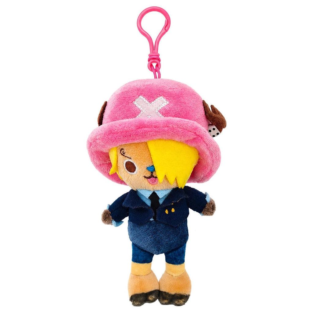 Imagen del producto Llavero misterioso con clip para bolso de peluche One Piece