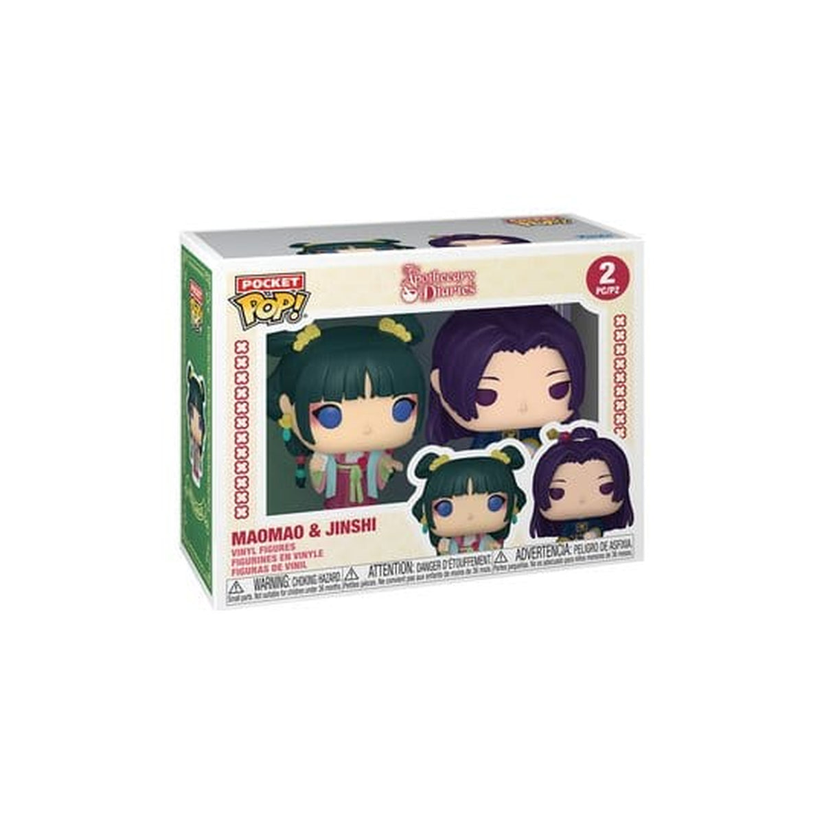 Imagen del producto Los diarios de la boticaria - Set de figuras Funko Pop de Maomao y Jinshi