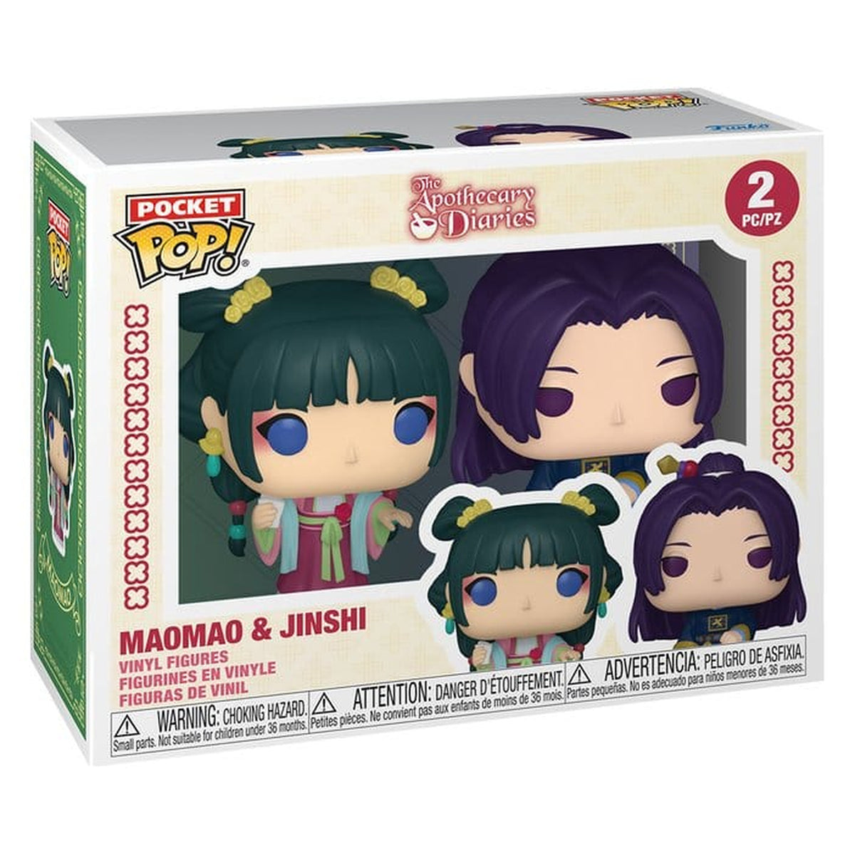 Imagen del producto Los diarios de la boticaria - Set de figuras Funko Pop de Maomao y Jinshi
