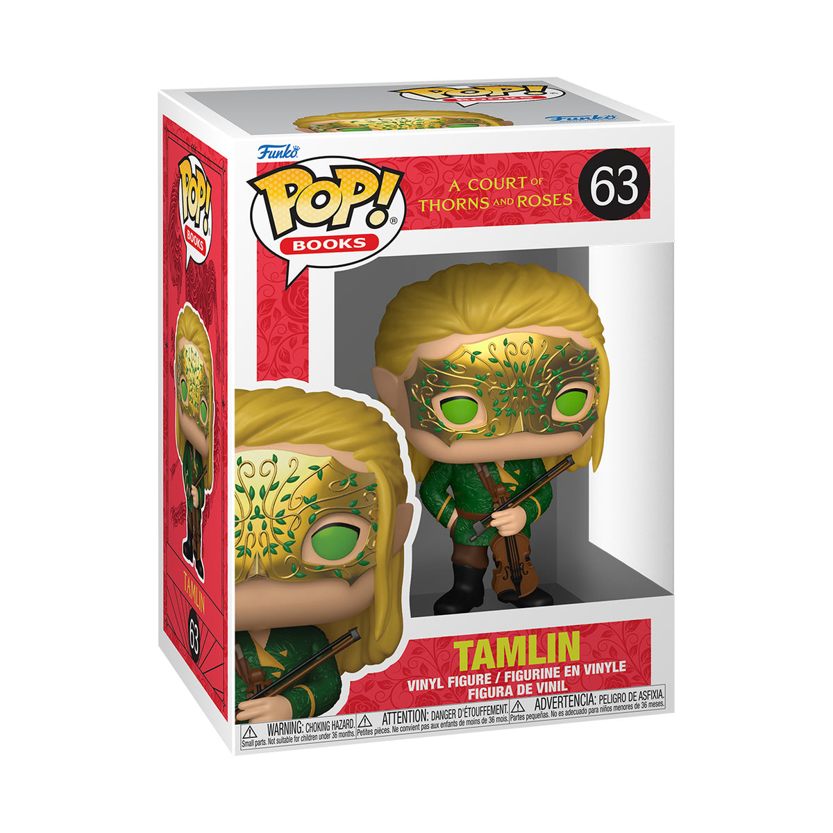 Imagen del producto Una corte de rosas y espinas - Figura Funko Pop Tamlin (Metallic)