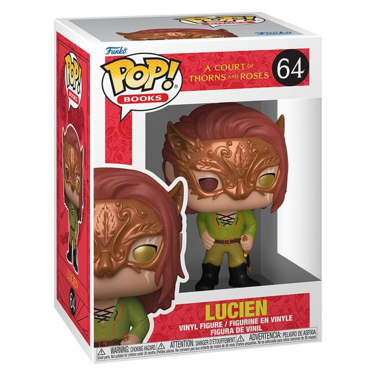 Imagen del producto Una corte de rosas y espinas - Figura Funko Pop metálica de Lucien Vanserra