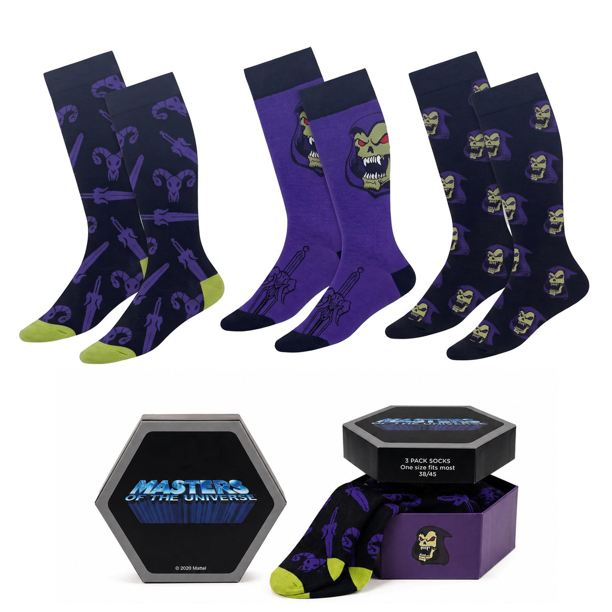 Imagen del producto Masters of the Universe - Set de 3 pares de calcetines
